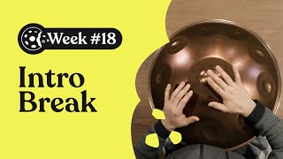 Handpan Snack 🍪 Week 18 Intro Break Handpan Tutorial [upl. by Kerstin786]