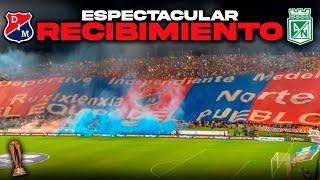 🔴🔵DESDE LA TRIBUNA SALIDA HINCHADA del MEDELLIN vs Nacional 10 Copa betplay 2024 Atanasio Girardot [upl. by Kciredes]