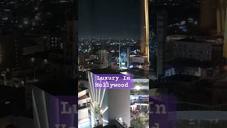 Loews Hotel 🛏️ in Hollywood is stunning Come stay and enjoy the view travelvlog hollwood [upl. by Athalee649]