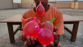 easy trick to fill water balloons  best holi balloon hacks  how to make holi balloon  shorts [upl. by Shulins]