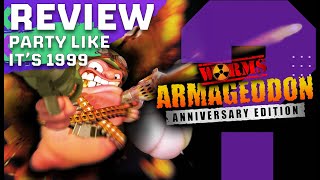 Worms Armageddon Anniversary Edition Switch Review [upl. by Marr]