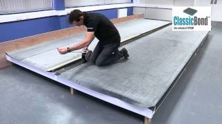 Installing ClassicBond ® EPDM To A Roof With A Seam [upl. by Allwein95]