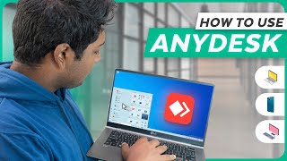 How to use AnyDesk to Access Remote Computer [upl. by Baudin239]