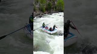 Broken Bridge Rapid on The Upper Animas River  Class V Rapid [upl. by Dwight109]