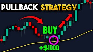 Master this Pullback Trading Strategy and NEVER WORK AGAIN [upl. by Yelserp]