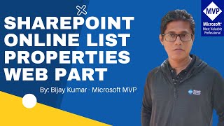 SharePoint Online List Properties Web Part [upl. by Ario]