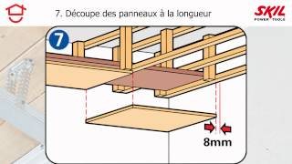 Instructions « pas à pas » pour faire un faux plafond [upl. by Spence438]