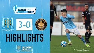 MATCH HIGHLIGHTS  Ballymena United 30 Carrick Rangers  Danske Bank Premiership [upl. by Oliva]