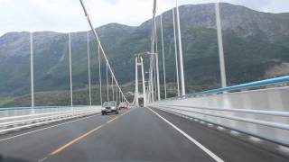 Hardangerbrua The Hardanger Bridge [upl. by Onimod]