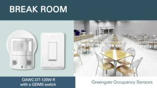 Greengate Controls Occupancy Sensor Selection [upl. by Dorthy]