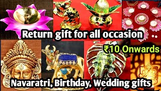 Return gifts Navaratri Golu Thambulam gift Birthday wedding return gift at wholesale price Sowcarpet [upl. by Enar]