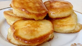 Оладьи Оладушки Пышные и Мягкие  PancakesFritters Recipe English Subtitles [upl. by Yllime935]