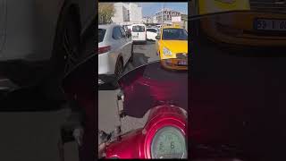 TRAFİK SIKIŞTI SOLDAN DEVAM YİNE motovlog [upl. by Lanette]