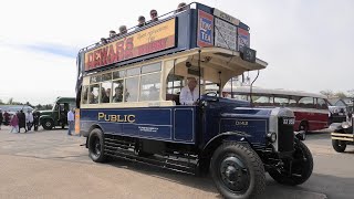 Buses at Brooklands Spring gathering 2024 [upl. by Heidy]