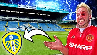 Man United Fan Explores ELLAND ROAD 😬 LEEDS Stadium Tour [upl. by Irv329]