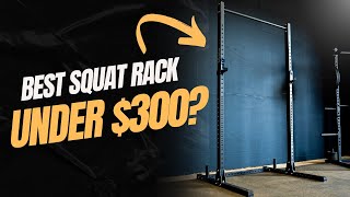 BEST SQUAT RACK UNDER 300  GARAGE SQUAT RACK WITH PULLUP BAR [upl. by Mandi]