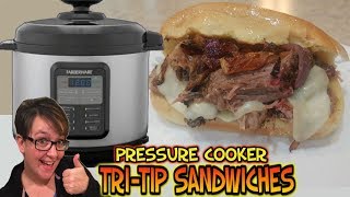 Making Food Monday Pressure Cooker TriTip Sandwiches [upl. by Livingston]