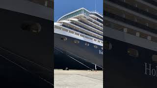 Westerdam dock and secured at Puerto Princesa 🇵🇭 fyp foryou cruiseship ship [upl. by Asila]