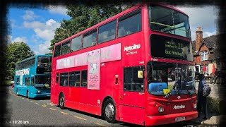 🚍Nice Ex Metroline TA648 LX05 GGP Alx400 Dennis Trident at lowish Floor Running day 2024 [upl. by Hesky]