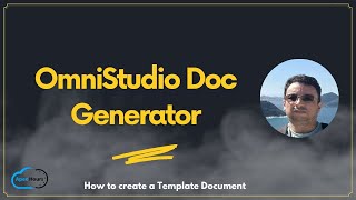 OmniStudio Doc Generator  Part 1 [upl. by Aonian795]