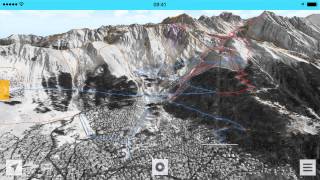 FATMAP  Verbier 3D Ski Map [upl. by Islehc799]