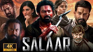 Salaar Full Movie Hindi Dubbed 2022  Prabhas Prithviraj Sukumaran Shruti Haasan  Facts amp Details [upl. by Naek959]