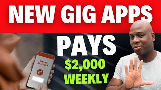 5 New Apps Pays 2000 A WEEK Use A Car SUV Minivan or Cargo Van [upl. by Fridell]