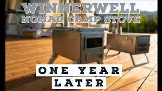 WINNERWELL NOMAD MEDIUM STOVE ONE YEAR LATER [upl. by Ilohcin]