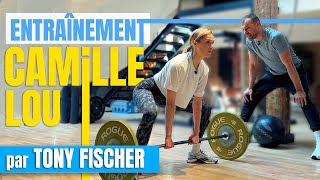 Entrainezvous avec CAMILLE LOU  faites sa séance de sport en temps réel [upl. by Johannessen]