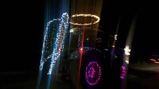 Smarden Christmas Lights Tractor Run 2023 [upl. by Stanly697]