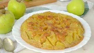 Tarta de manzana en sartén ¡Sin horno [upl. by Kiker]