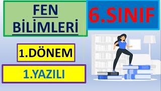 6 Sınıf Fen Bilimleri 1 Dönem 1 Yazılı 6 Sınıf Fen Bilimleri Açık Uçlu Sorular [upl. by Ahsoym]