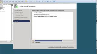 Instalacion y Configuracion de wsus en Windows Server 2008 parte 1 [upl. by Zebedee]