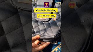 Sling bag haul Meesho under 200 shorts shortsfeed meesho slingbag viralvideo [upl. by Shetrit752]