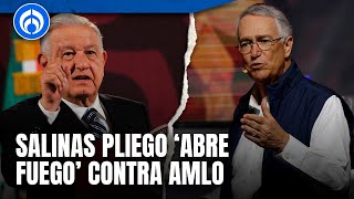 Salinas Pliego se lanza contra AMLO por impuestos [upl. by Seroled]