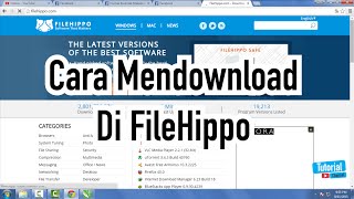 Cara Mendownload Di Filehippo  Tutorial Video [upl. by Porter]