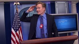 Conan visits the White House [upl. by Winnah]