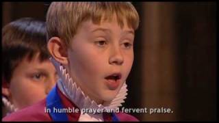 O Thou Who Camest From Above  Rochester Cathedral Choir [upl. by Murat]