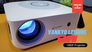 Vankyo Leisure 530W 1080P Projector  Unboxing amp Review [upl. by Bradman987]