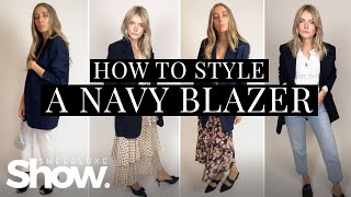 How To Style A Blazer  6 Outfit Ideas  SheerLuxe Show [upl. by Ives]