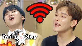 CHEN Who Are Some Vocalists Out of Idol Singers You Approve of Radio Star Ep 612 [upl. by Atinniuq]