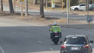 WAPOL Unmarked police traffic bike [upl. by Ynaiffit]