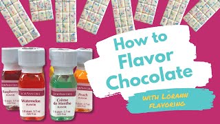 How to flavor chocolate with Lorann Flavoring [upl. by Iem]