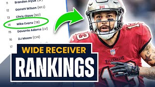 Week 4 Fantasy Football Rankings amp Tiers  Wide Receivers StartSit Lineup Advice 2024 [upl. by Yelrah533]