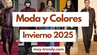 Moda otoño invierno 2025  MUY TRENDY [upl. by Noyek]