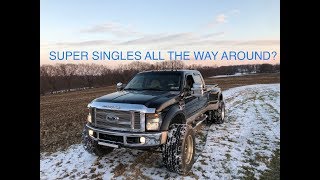 F450 GETS SUPER SINGLES I THINK IM GETTING 2 MORE [upl. by Anaylil733]