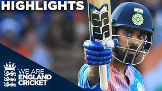 Rahul Super Century As India Show Their Class  England v India 1st Vitality IT20 2018  Highlights [upl. by Krispin]