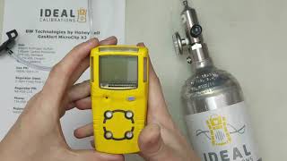 GasAlert MicroClip X3 Calibration and Bump Test Guide [upl. by Teria]