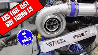 JUNKYARD TURBO 60L LS E85 FUEL TEST [upl. by Lynnell]