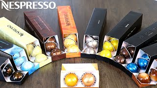 Nespresso Vertuo Coffee Capsule Review  My Favorite Flavors  Best Pods To Try [upl. by Nylhsa]